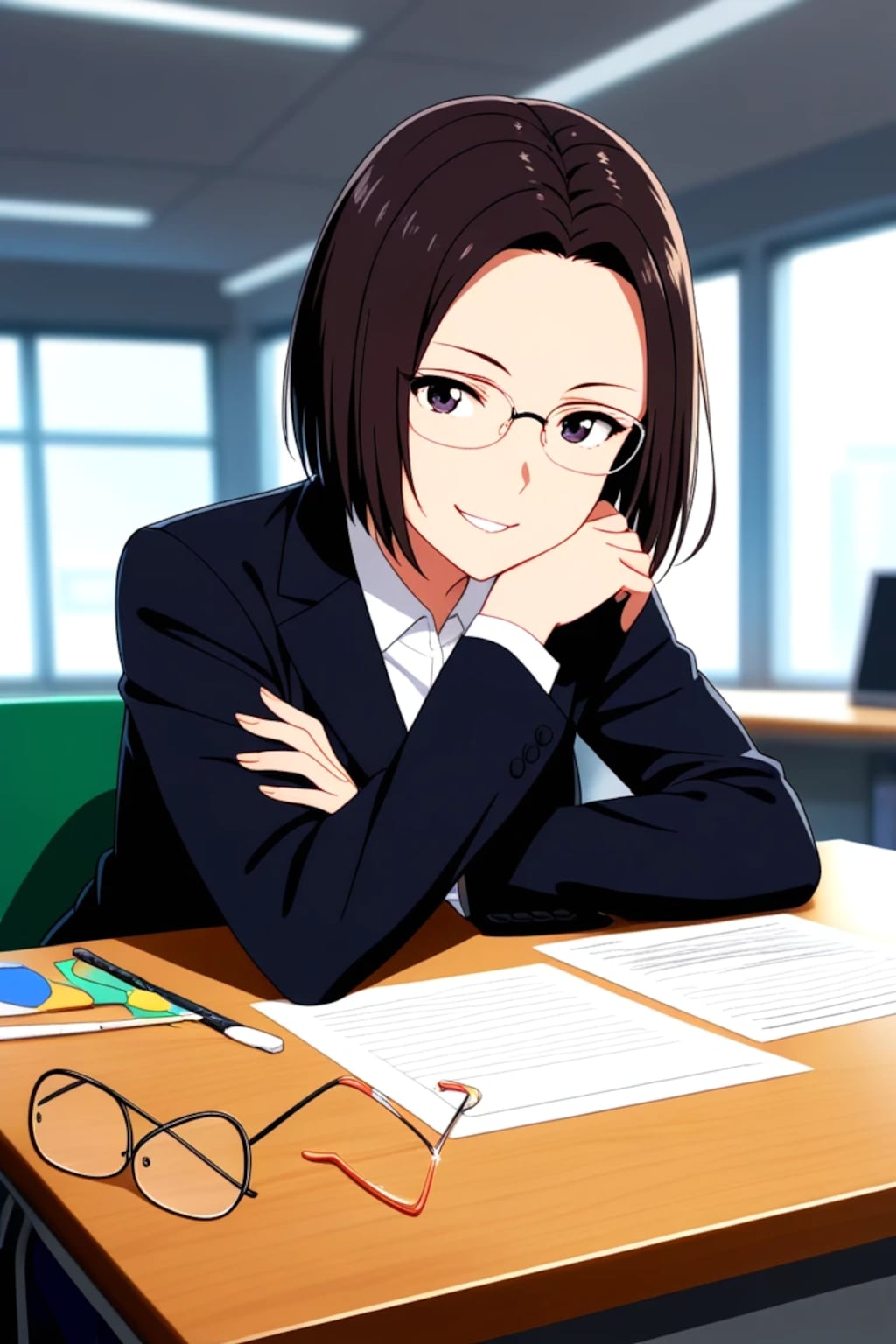スーツ眼鏡さん(仮)