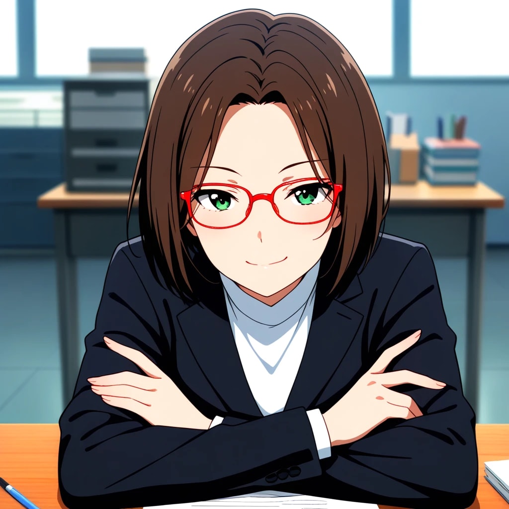 スーツ眼鏡さん(仮)