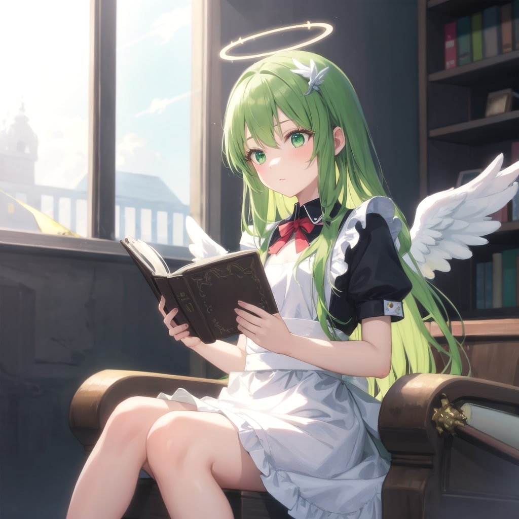 天上の読書タイム