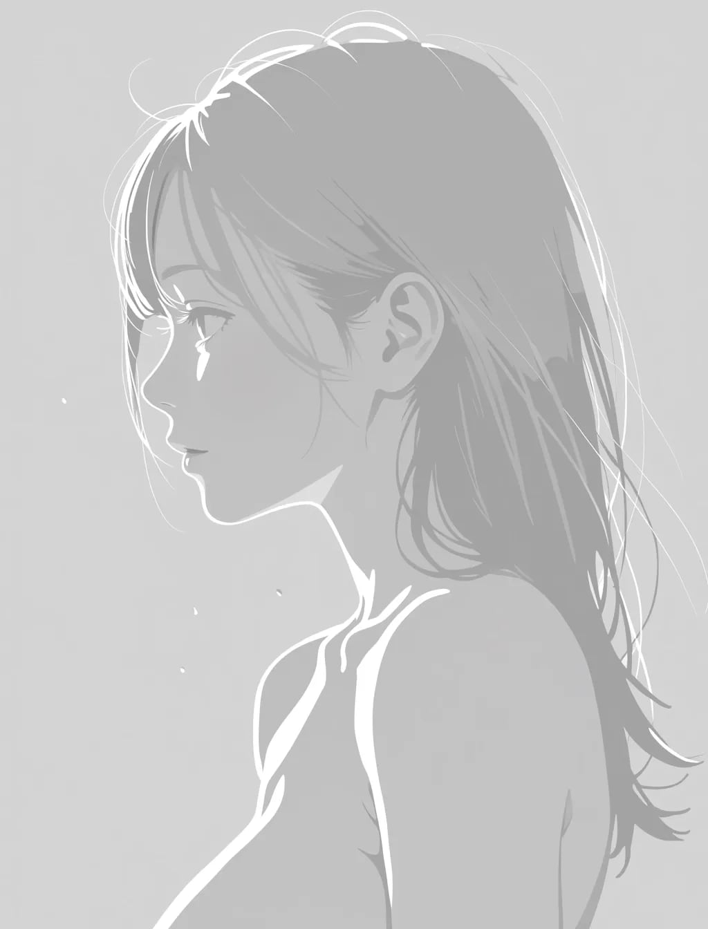 薄い色のヌード