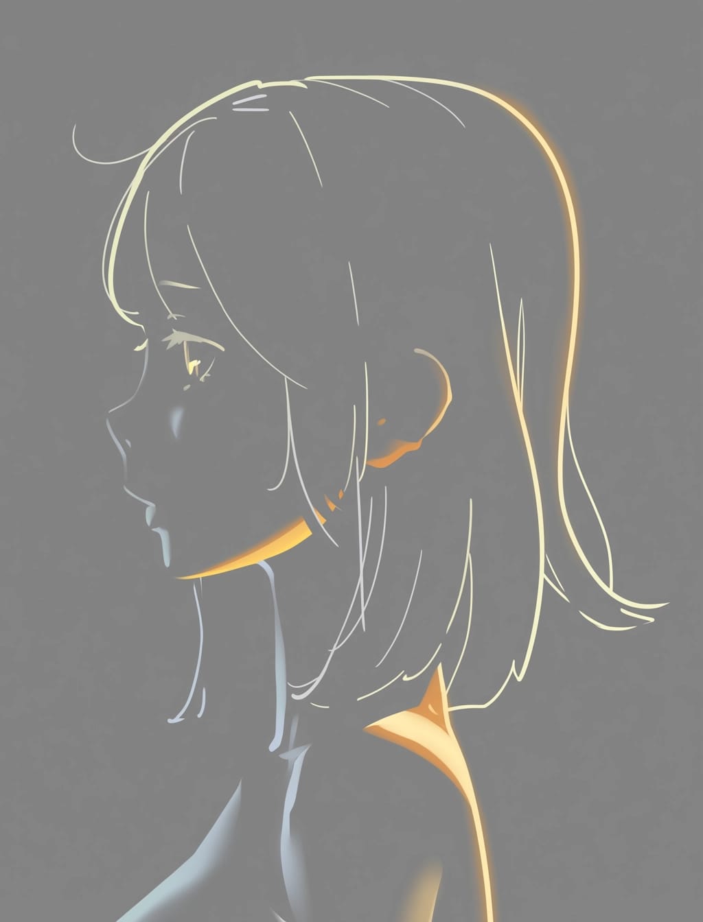 薄い色のヌード