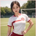 サッカー女子 2枚目