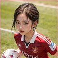 サッカー女子 5枚目