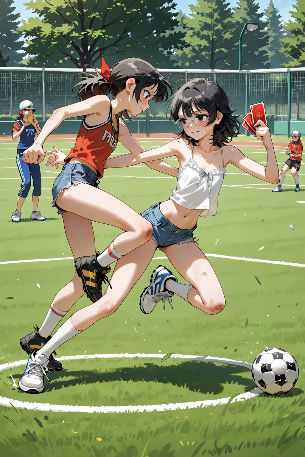 サッカーガール