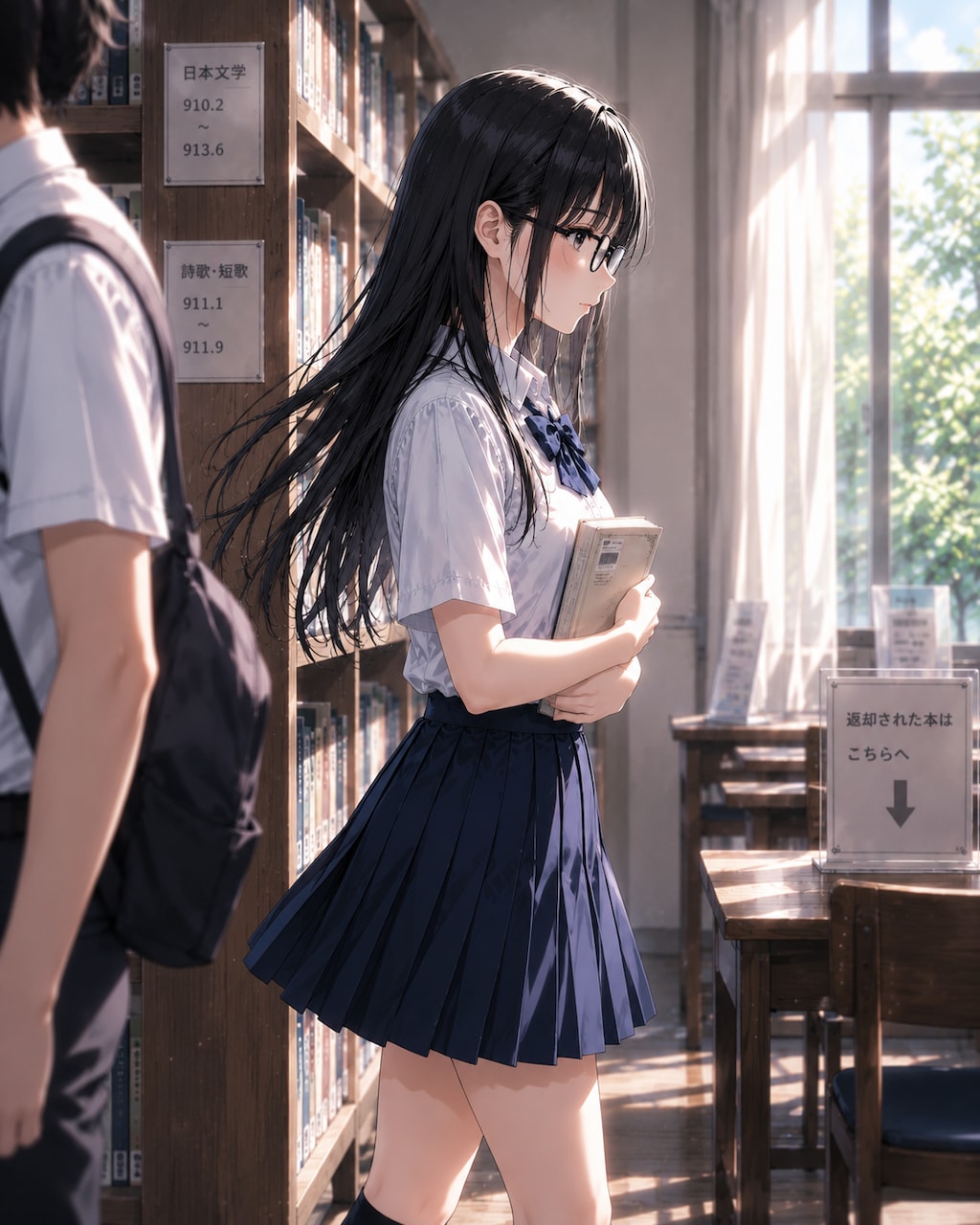 図書室にいつもいる子2