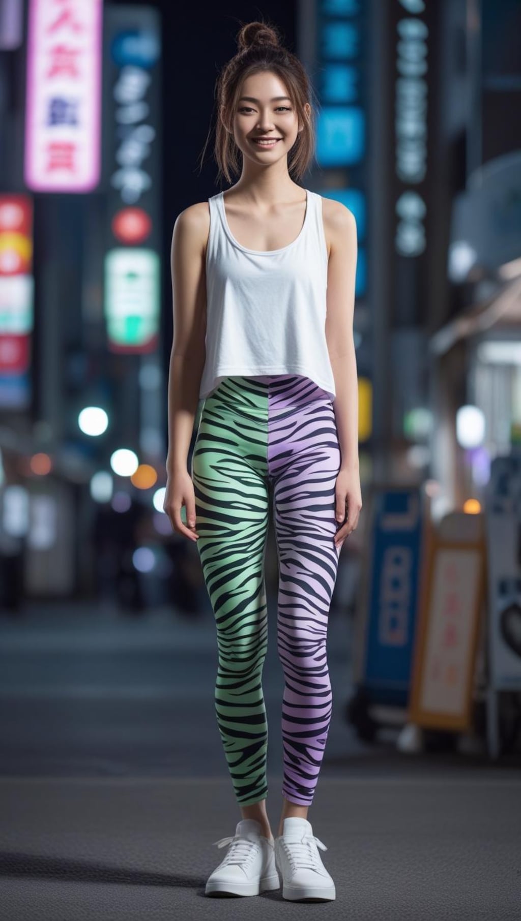 レギンス女子