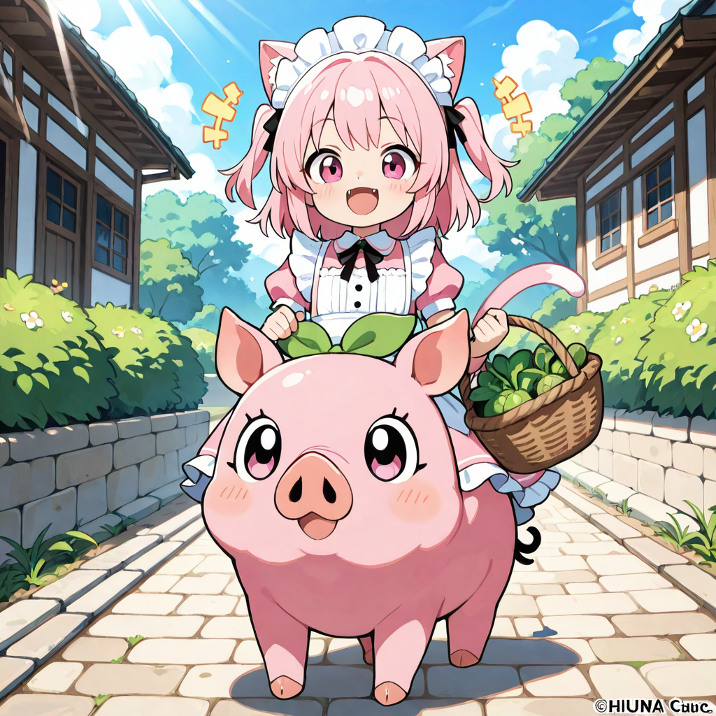 さぁ、お屋敷に帰るにゃん！！
