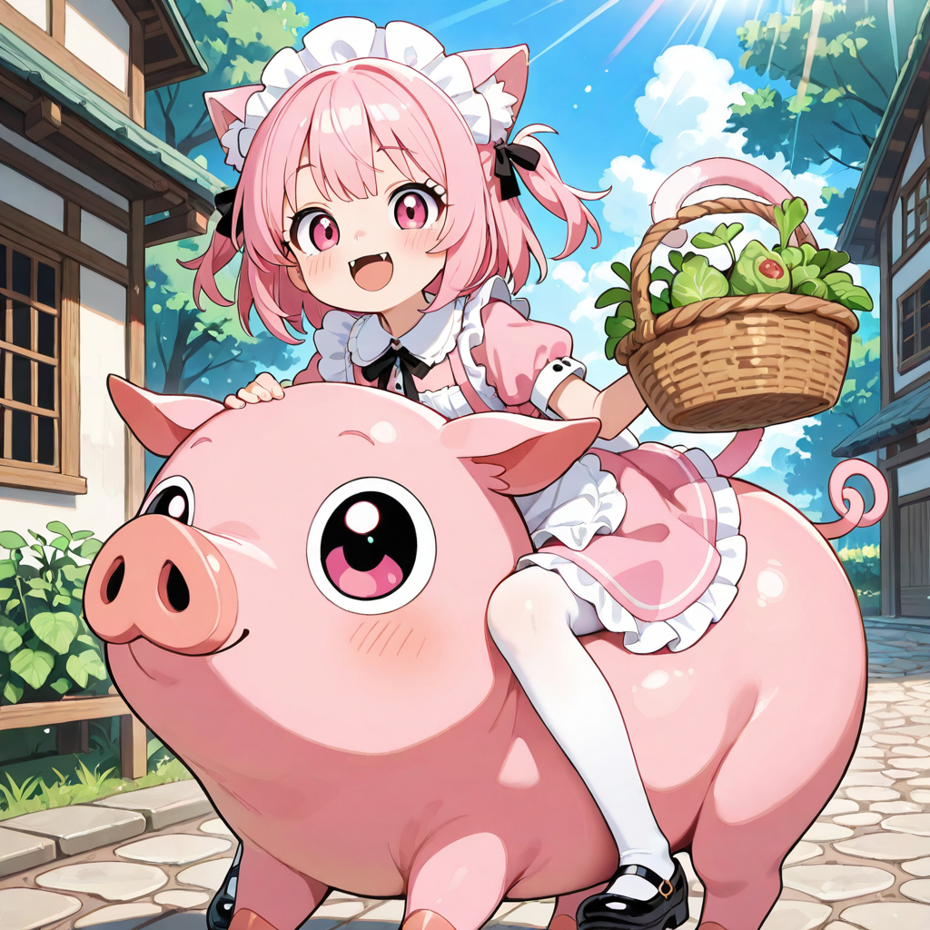 さぁ、お屋敷に帰るにゃん！！