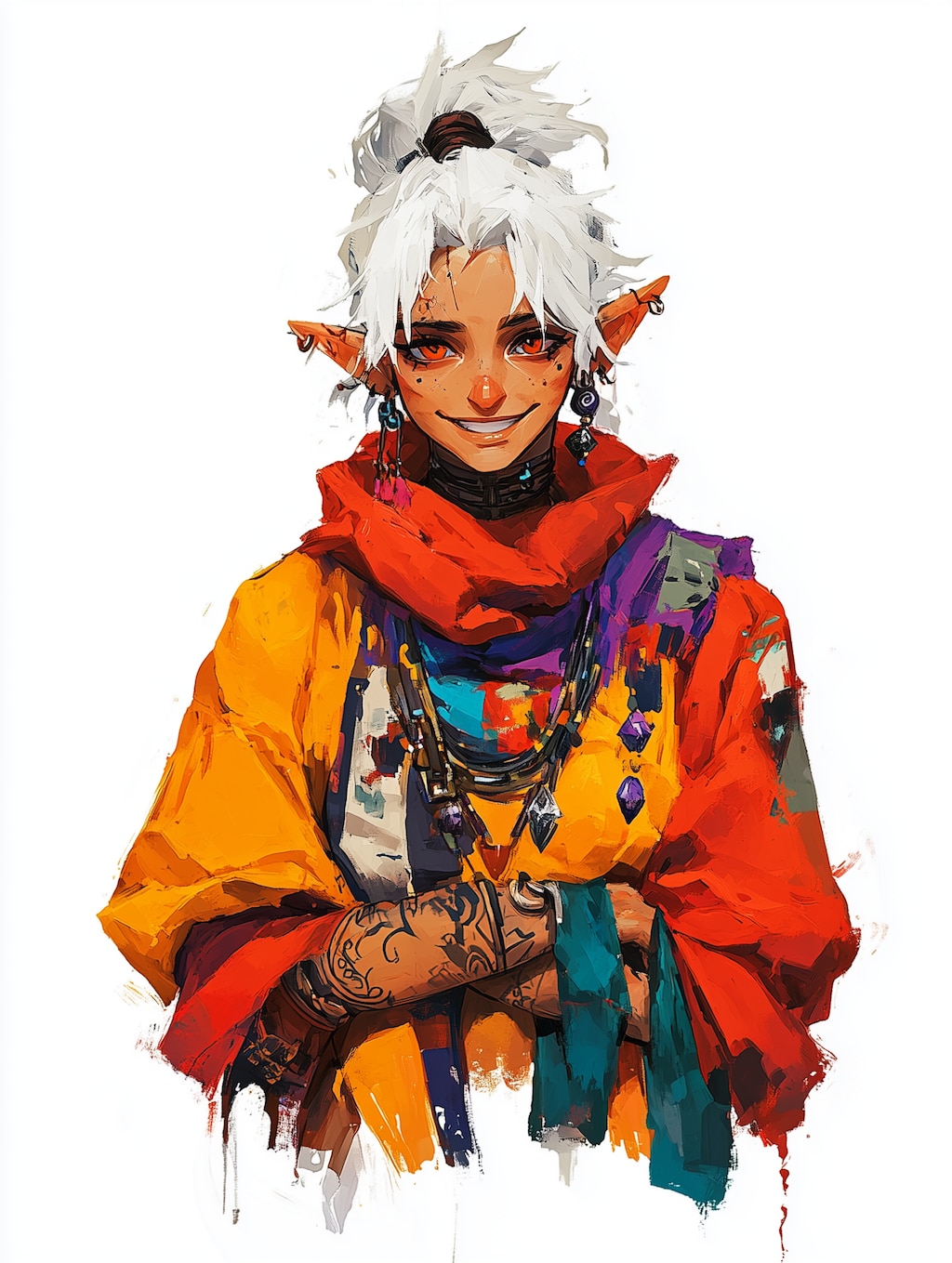 エルフの魔術師01