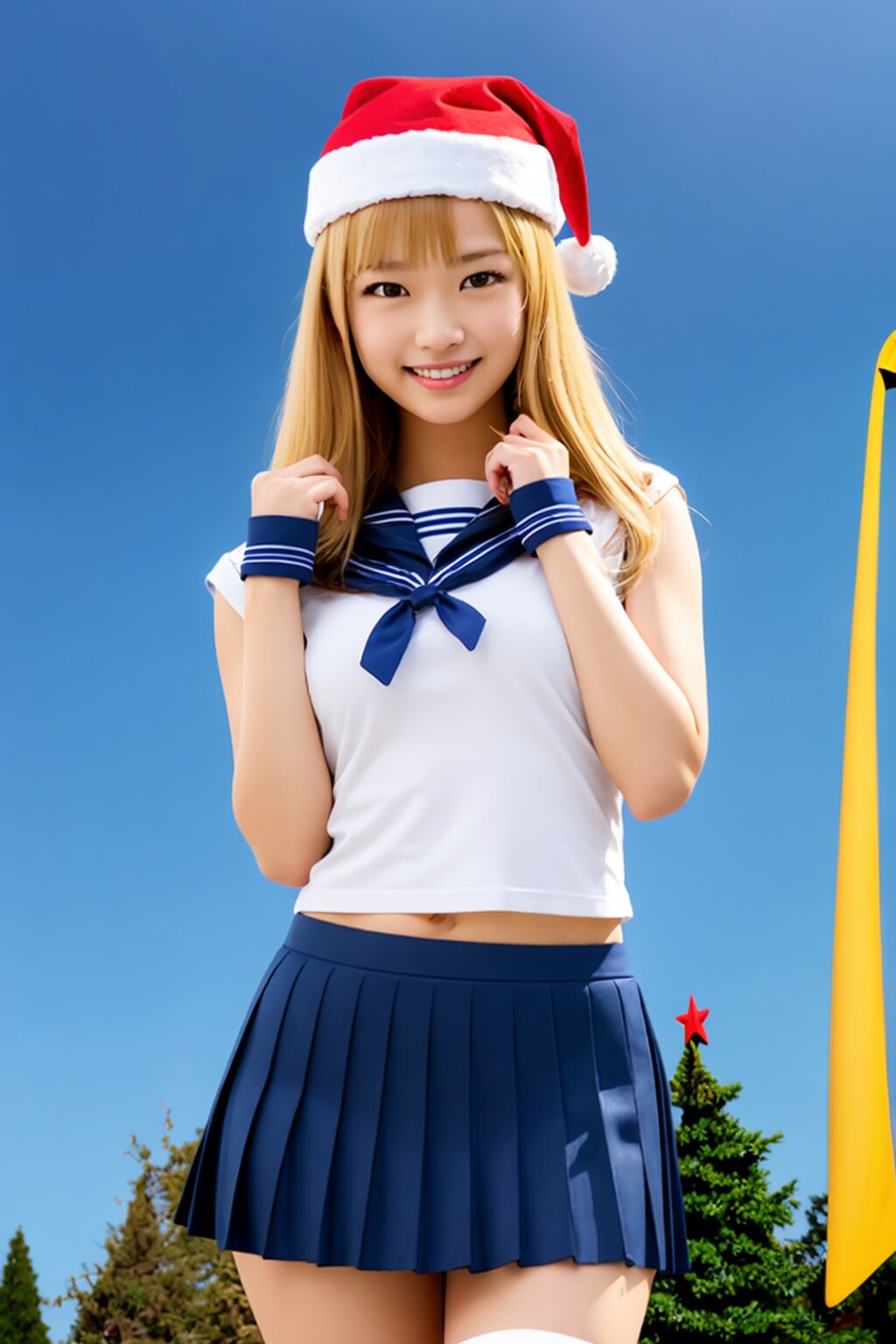 サンタコスプレ