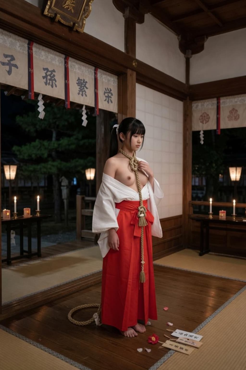 地主の娘としての役割…例えて嫌いな人の種でも…