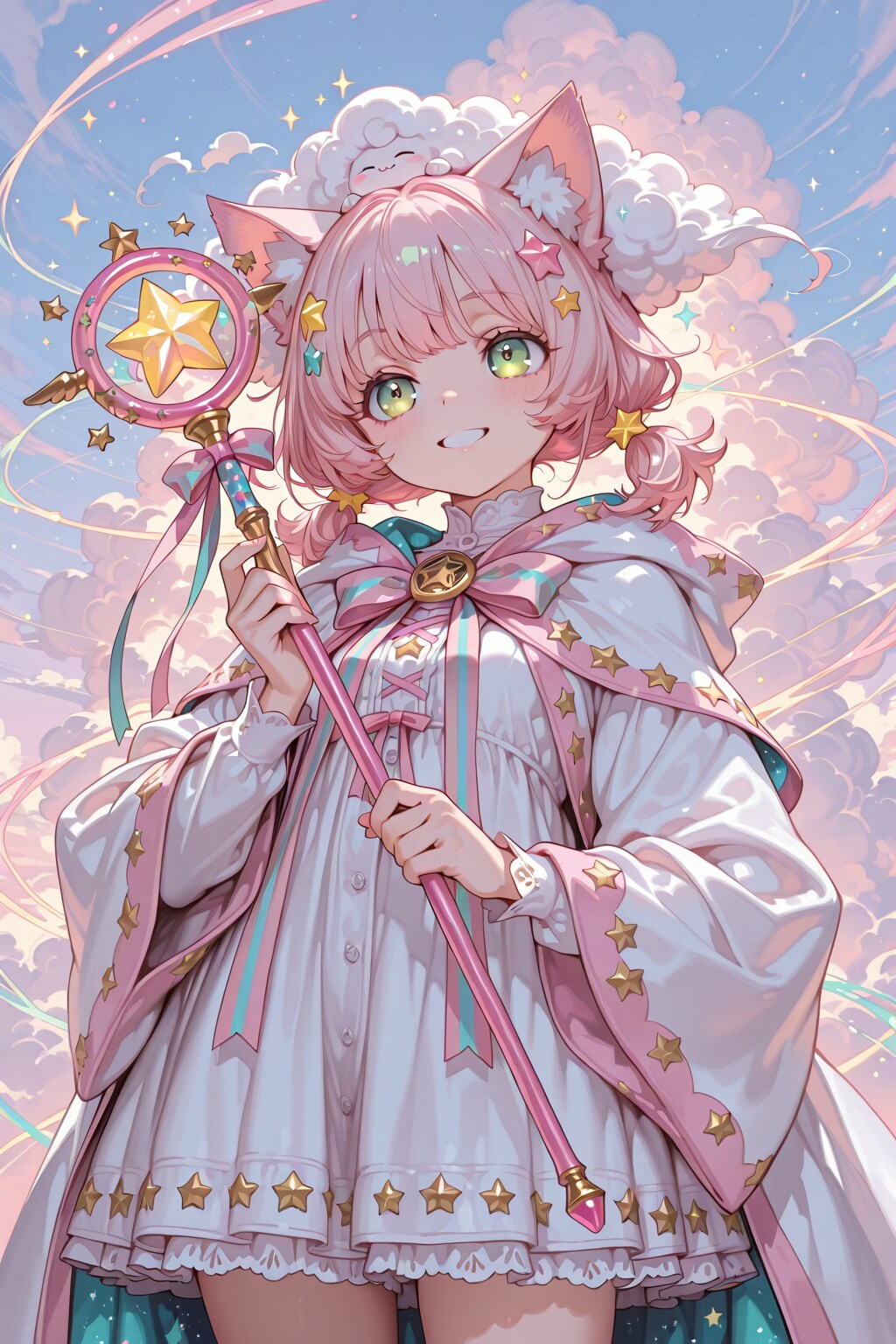 ネコ耳魔法少女