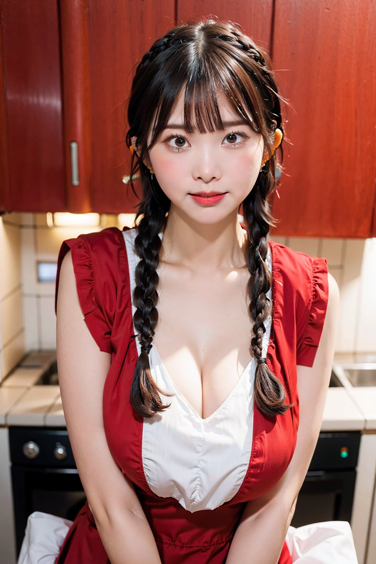 Loraなしでエプロンはキツい