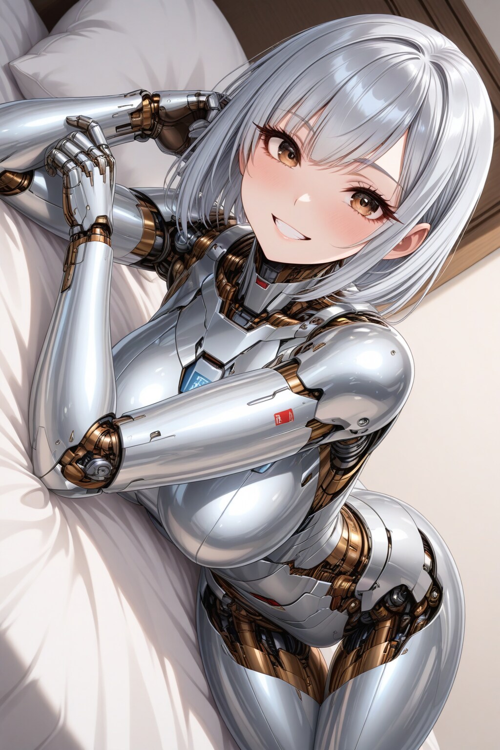 ごろごろするメカ子