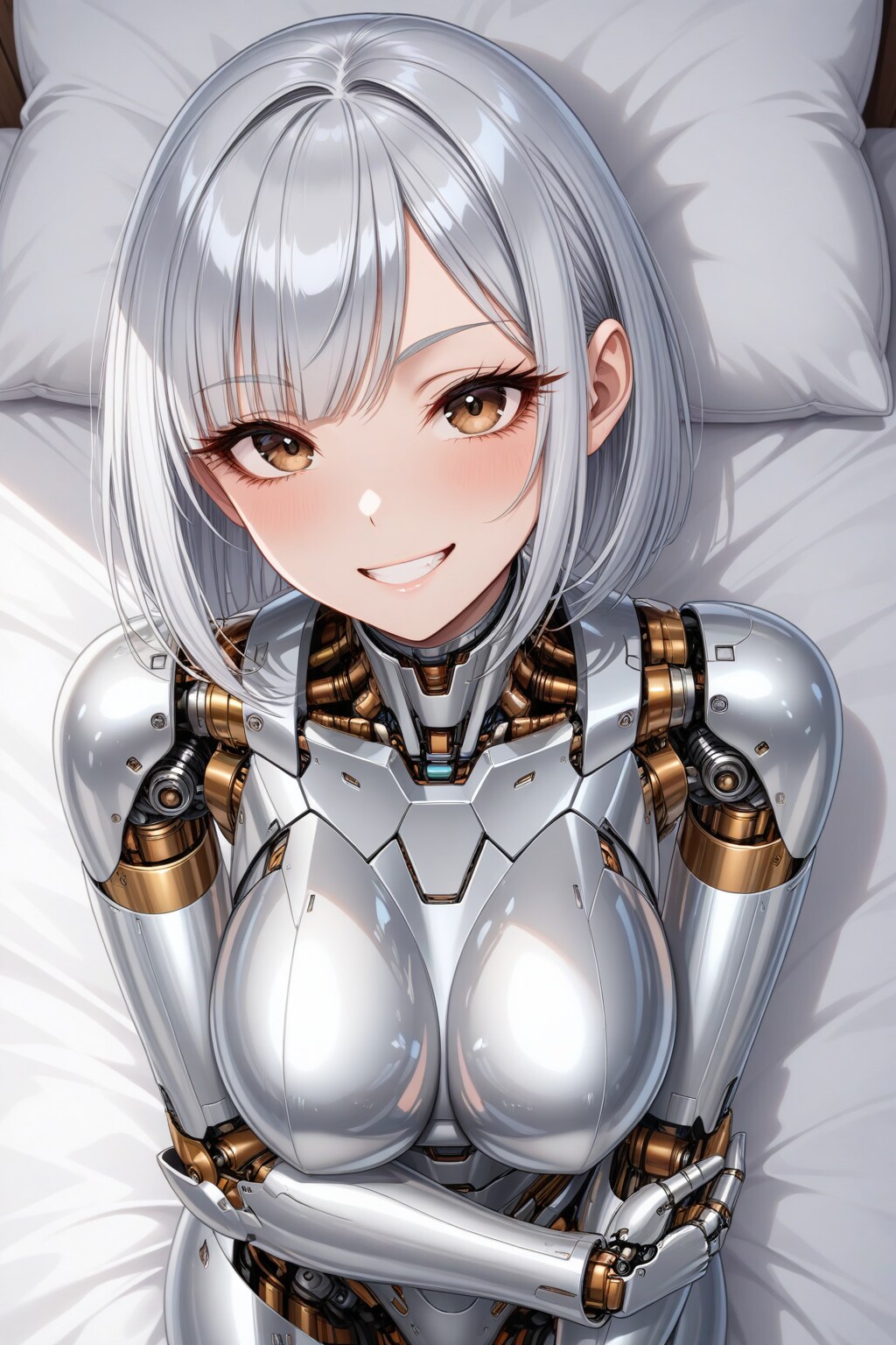 ごろごろするメカ子