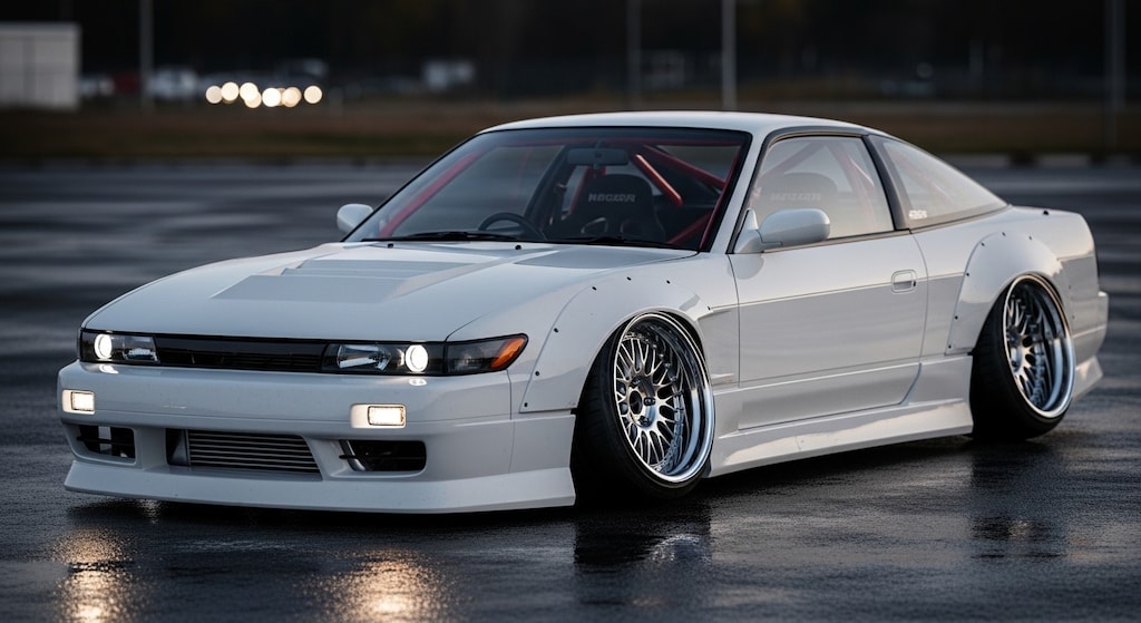 S13クーペのドリ車