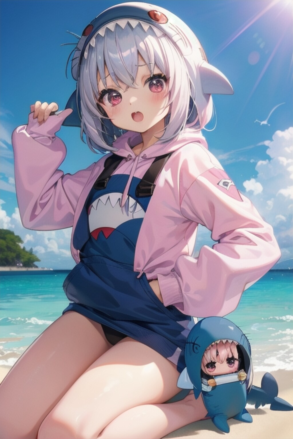 サメちゃん（サメ着ぐるみ）その２