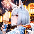 加賀さんと夏祭り（アズールレーン） 4枚目