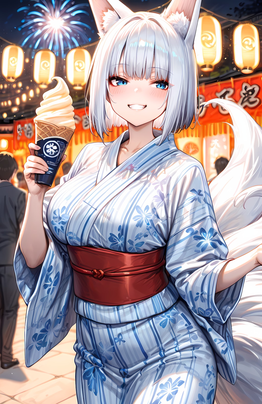 加賀さんと夏祭り（アズールレーン）