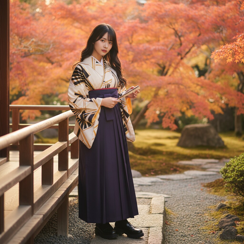 大正袴(たいしょうばかま)ロマン | の人気AIイラスト・グラビア