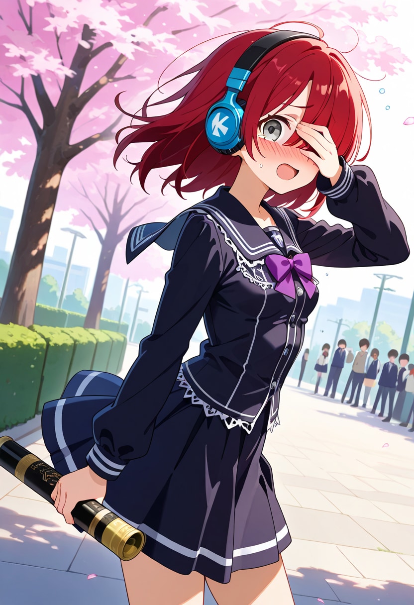 卒業式はカスタム制服で② | の人気AIイラスト・グラビア