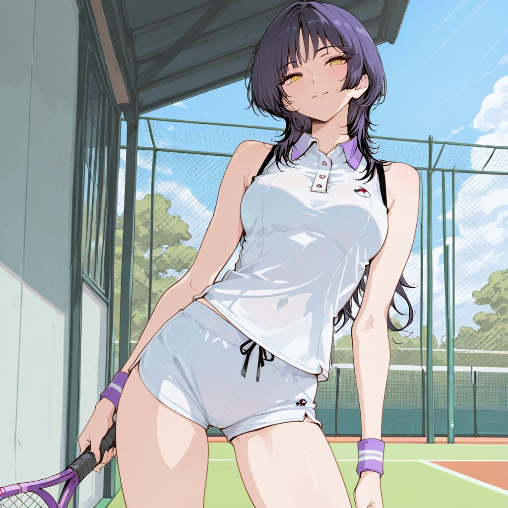 テニスコート・クリーンスポーツスタイル