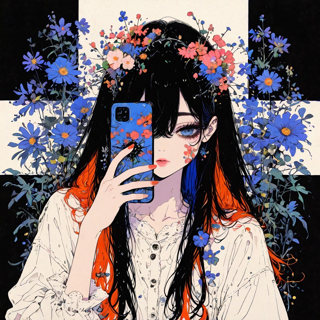 スマホ | の人気AIイラスト・グラビア