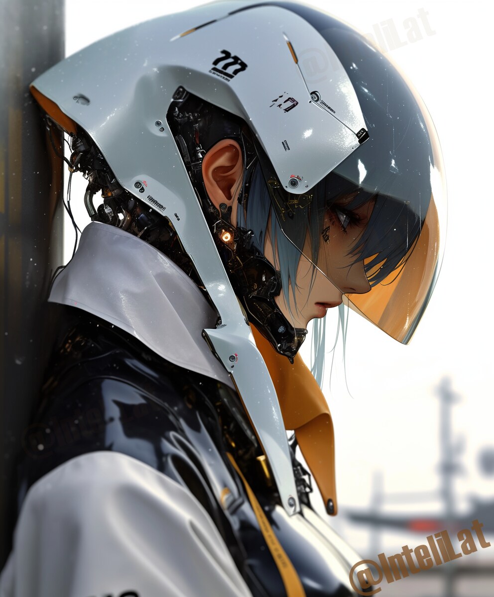 兵士の横顔