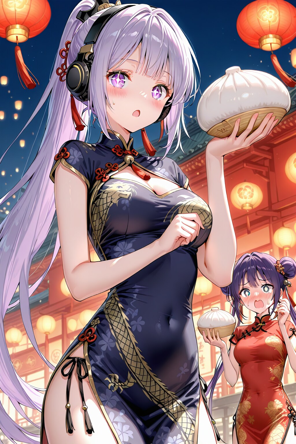 こんな大きい肉まん⁉️