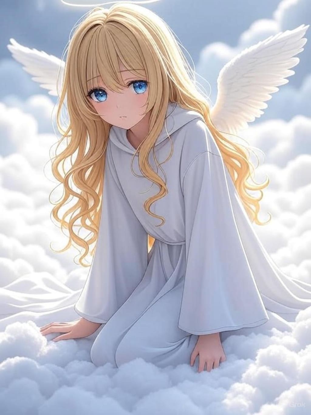 ミラちゃん、下界に落っこちる直前