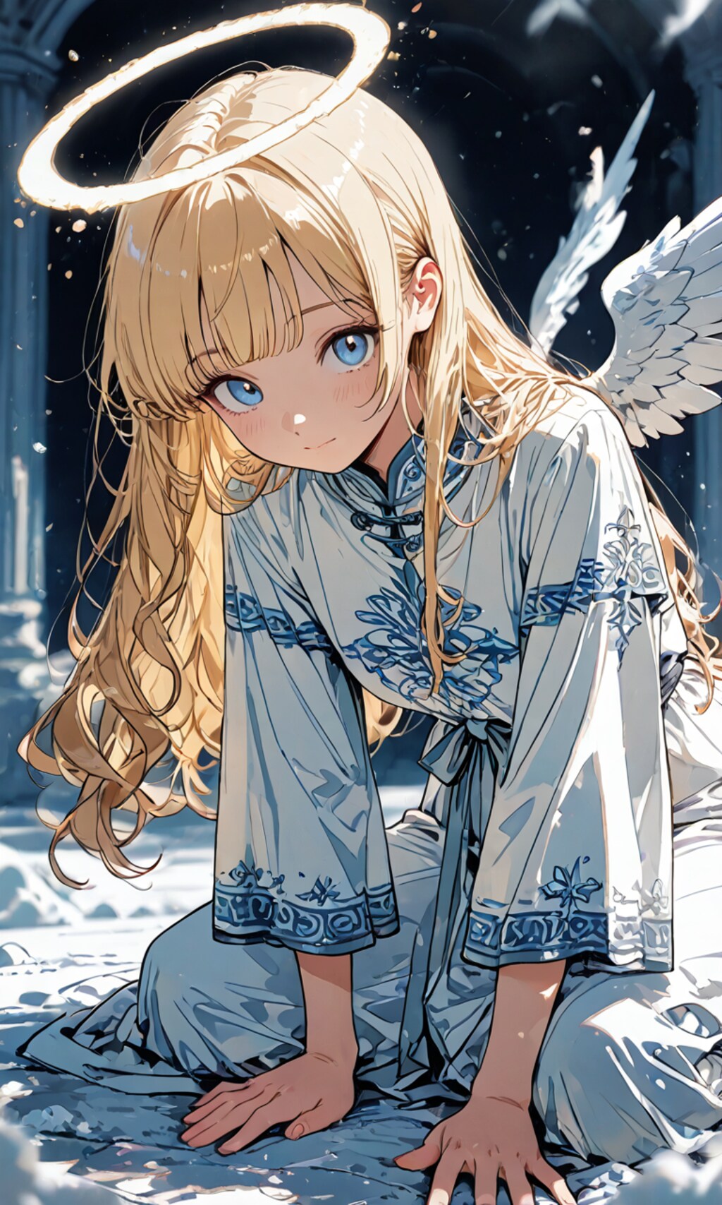 ミラちゃん、下界に落っこちる直前