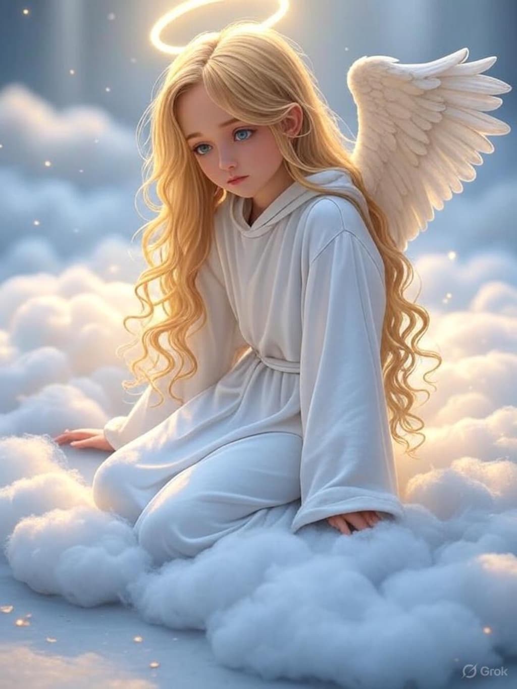 ミラちゃん、下界に落っこちる直前