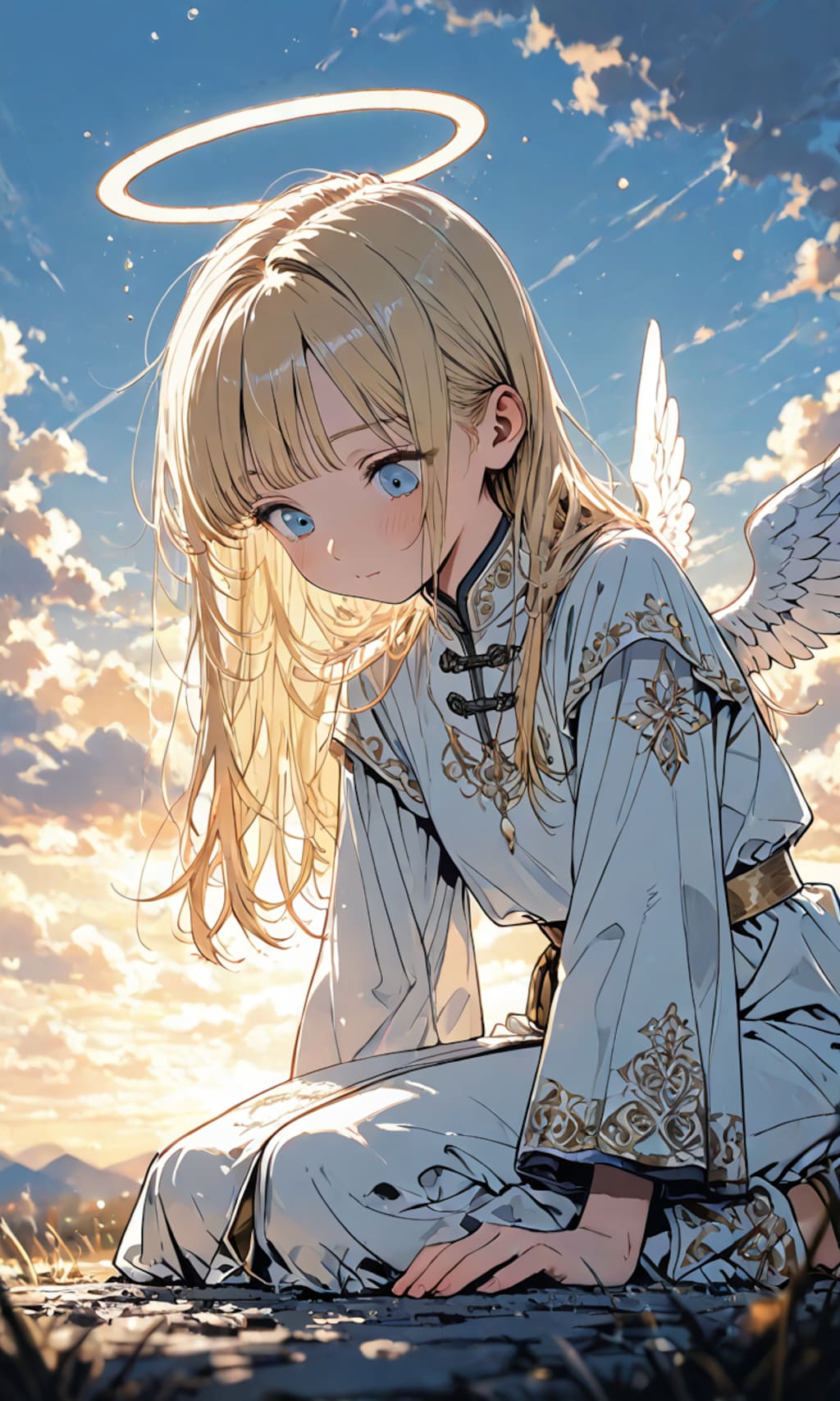 ミラちゃん、下界に落っこちる直前