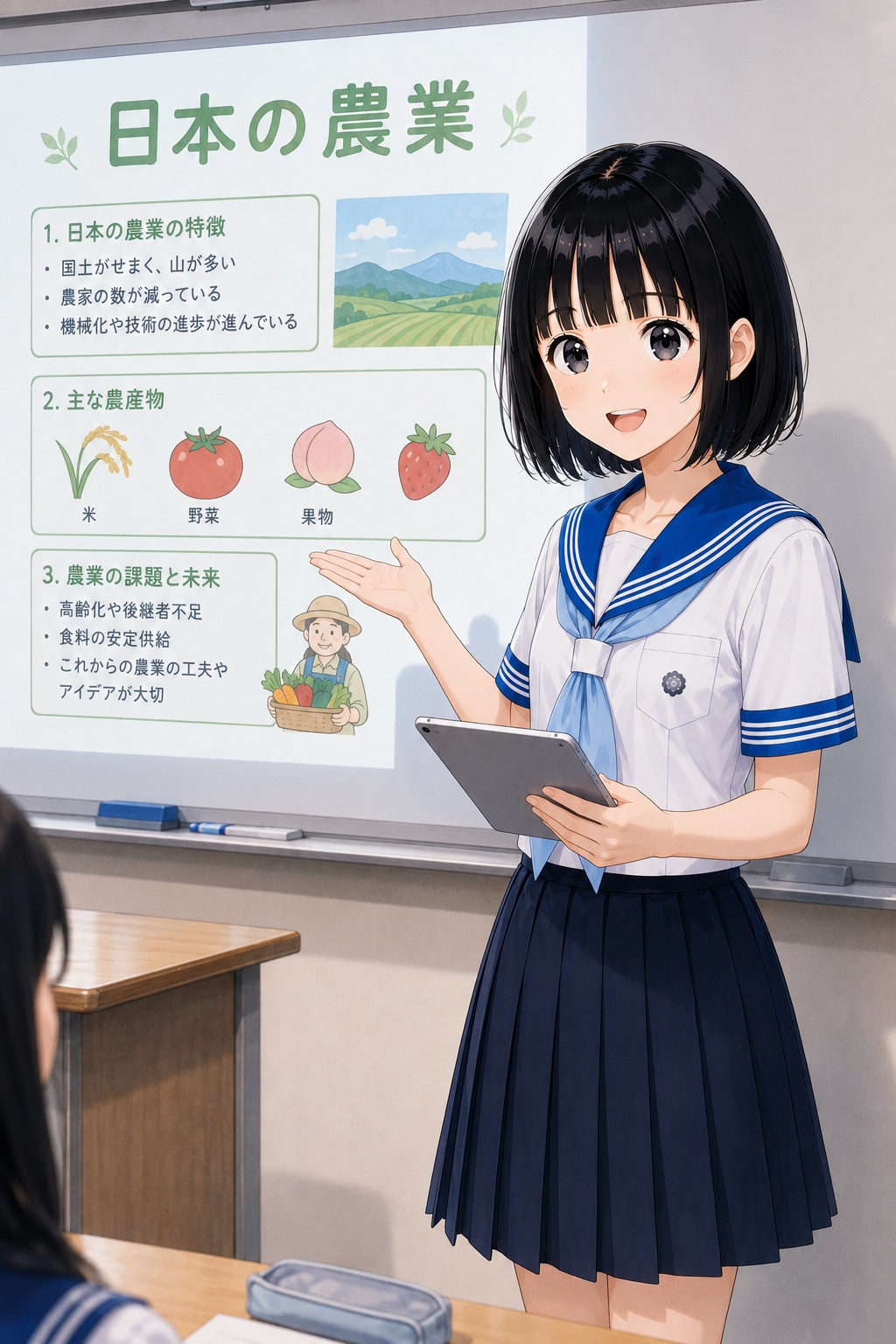 架空制服女子５０　小春ちゃん | の人気AIイラスト・グラビア