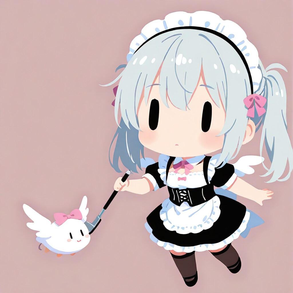 謎生物とチビメイドさん