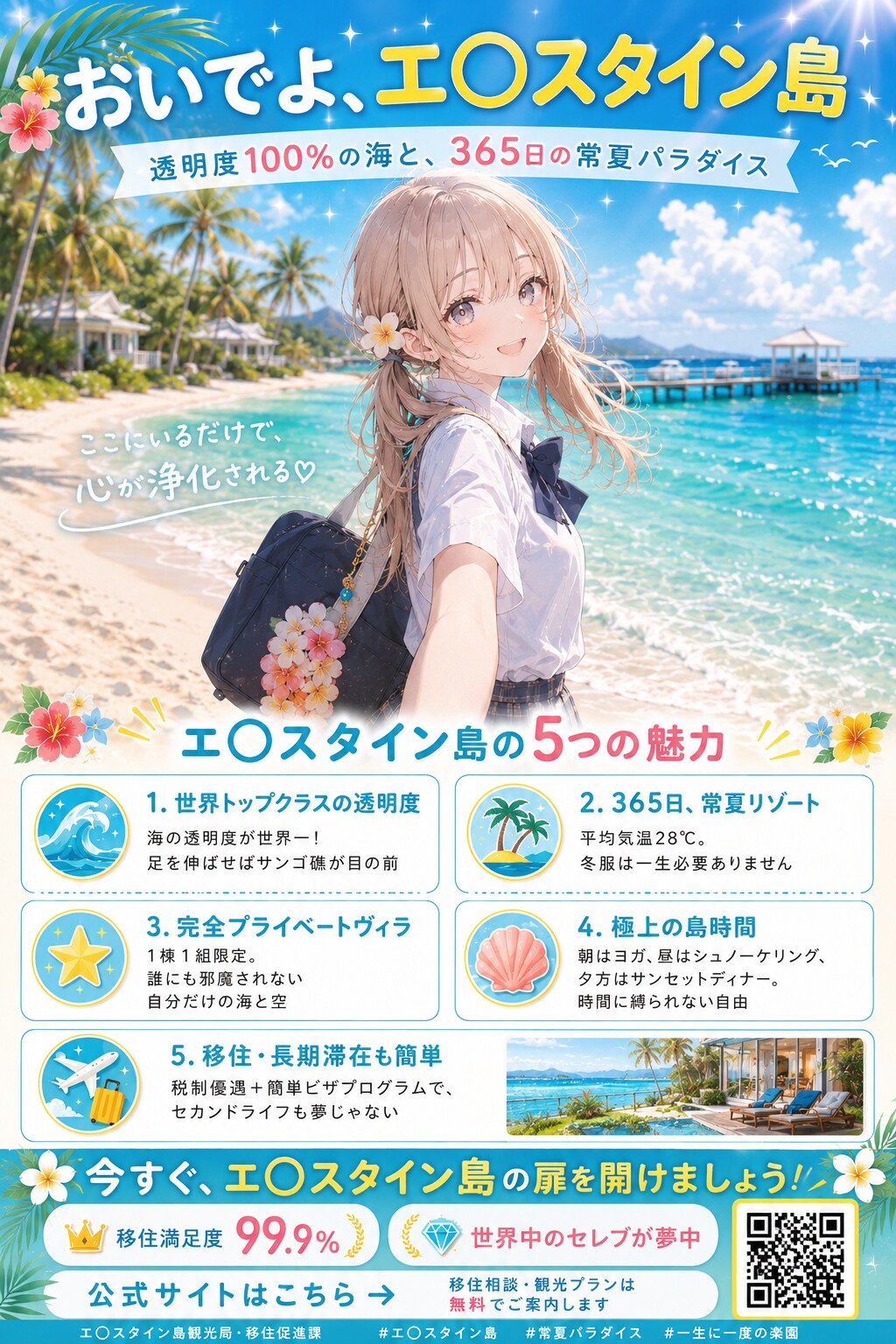 おいでよ、エ口スタイン島！ | の人気AIイラスト・グラビア