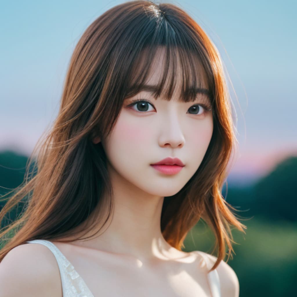 亜麻色の髪の乙女