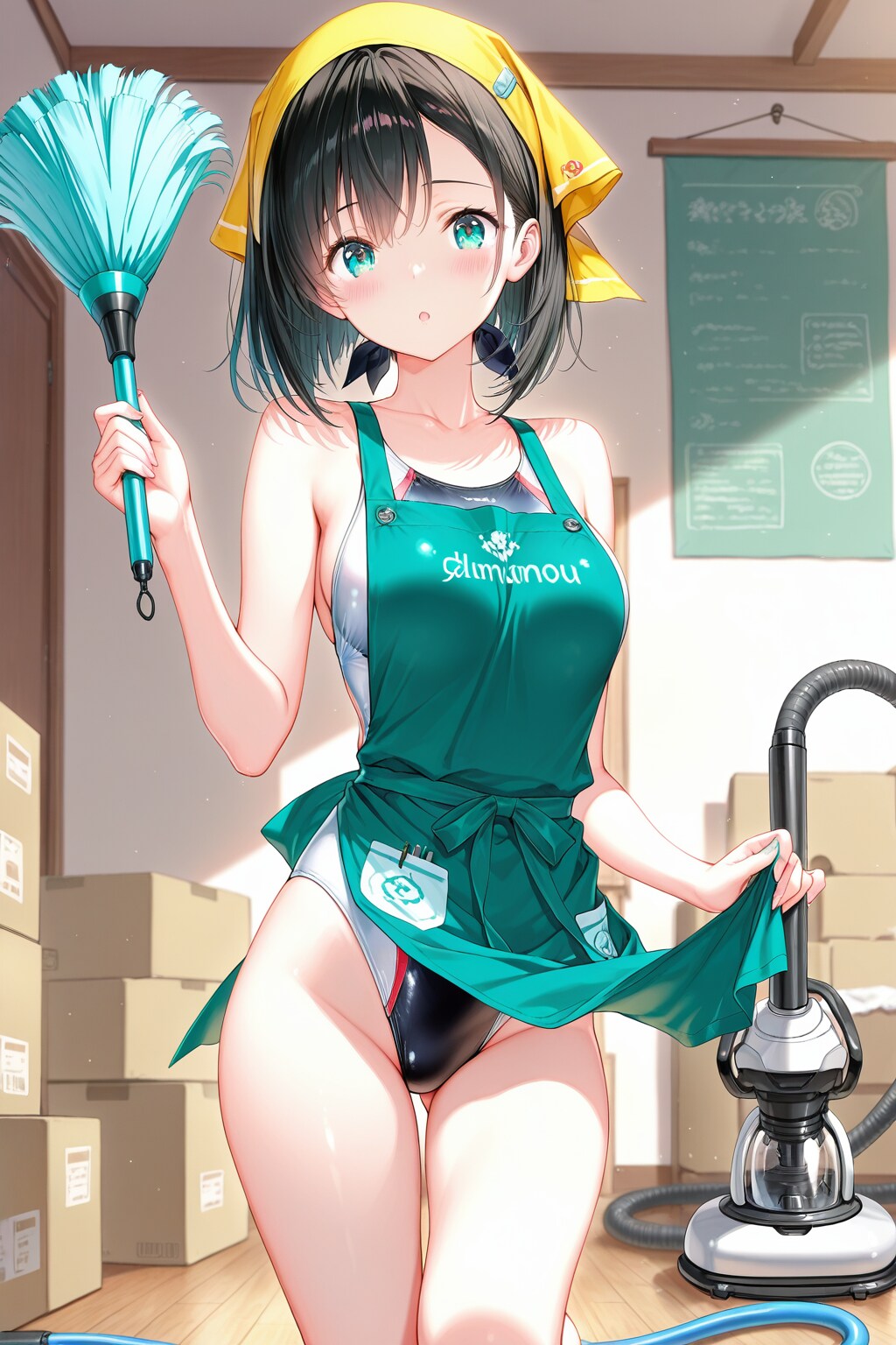 大掃除は形から