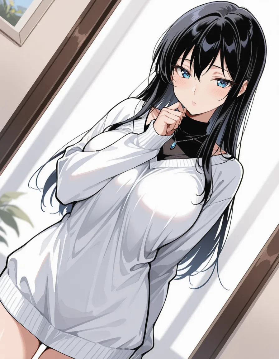 お家デートな彼女 | の人気AIイラスト・グラビア