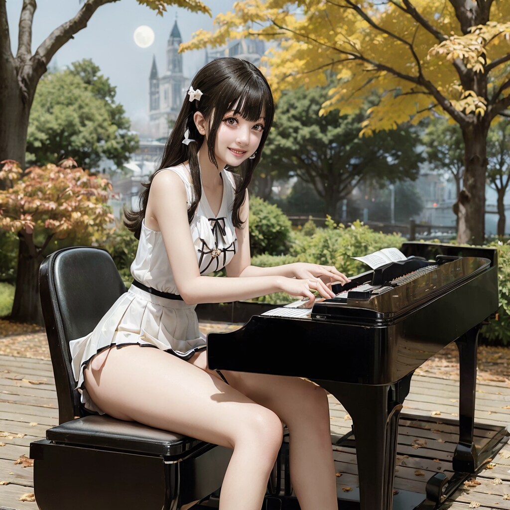 森のピアノ8（Forest of Autumn Leaves）