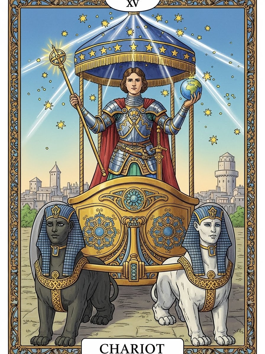 タロットカードの「戦車」 | の人気AIイラスト・グラビア