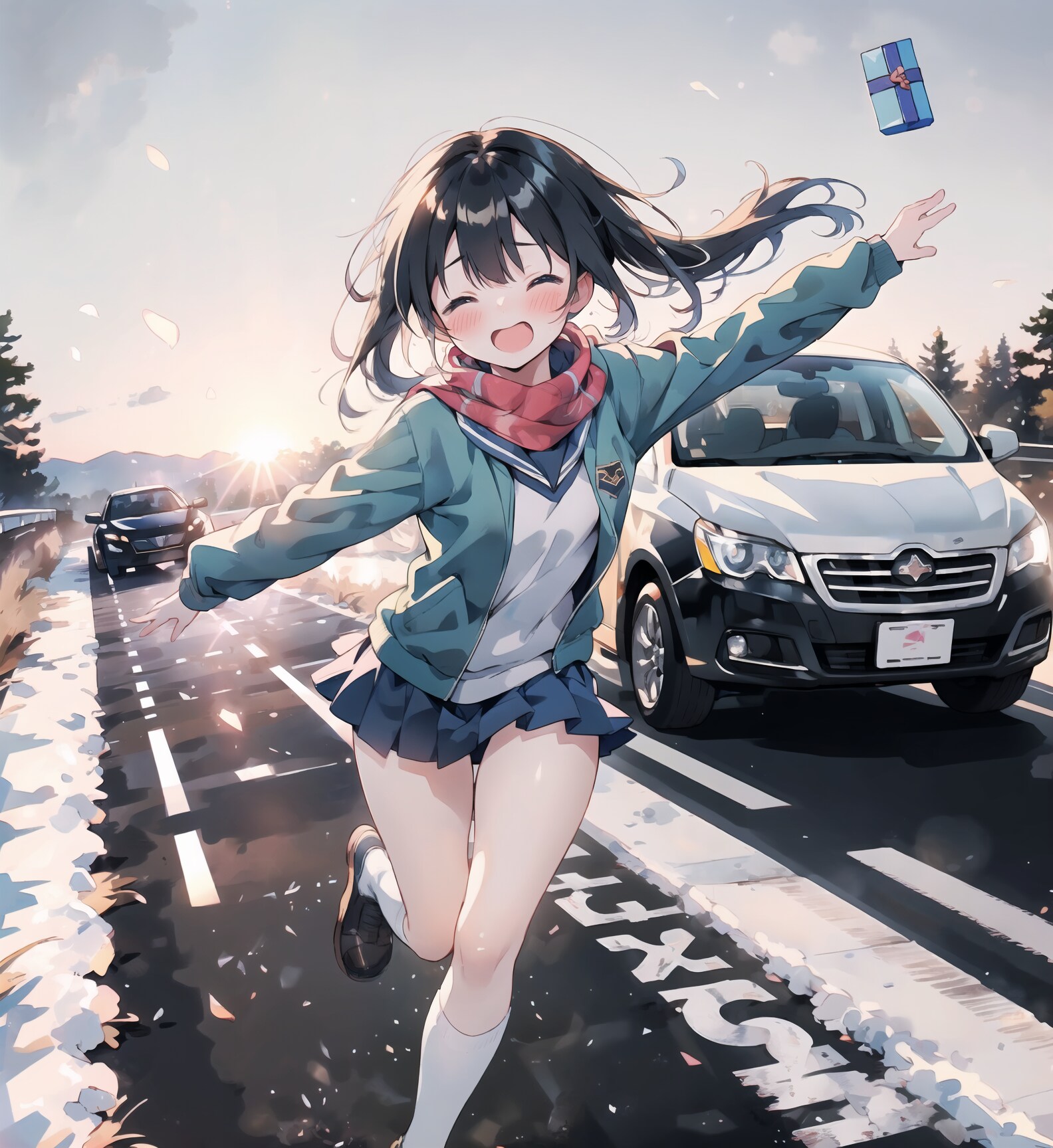 フラれた少女