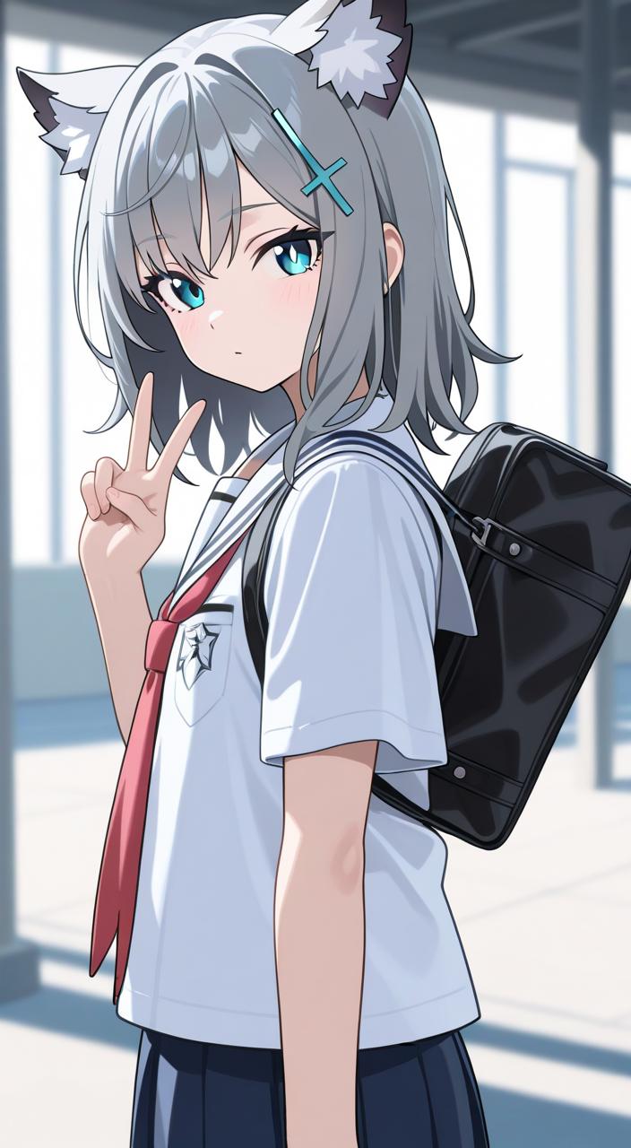 クラスメイトのシロコちゃん