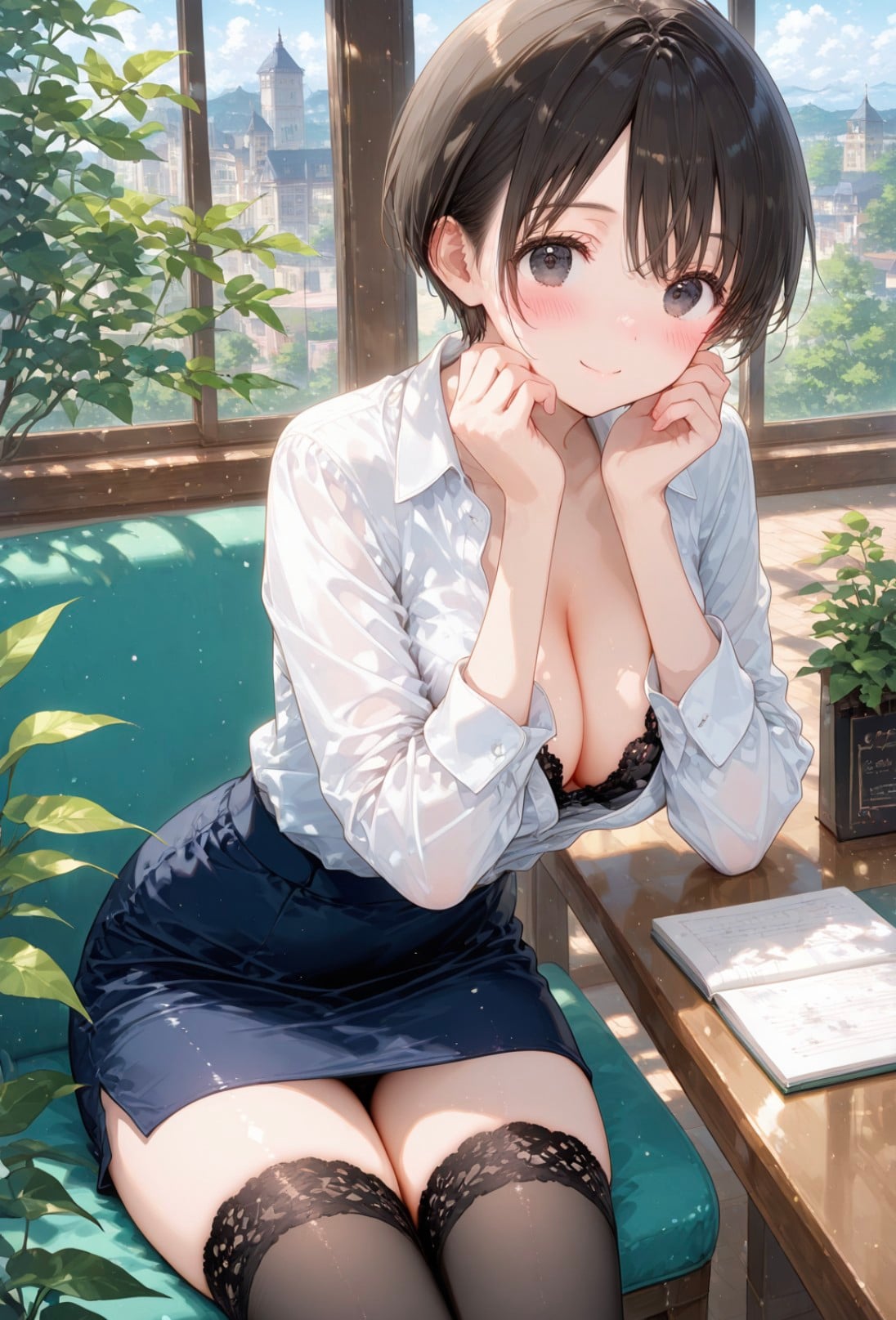 「おはよう✨️」彼女と朝のカフェ☕️18