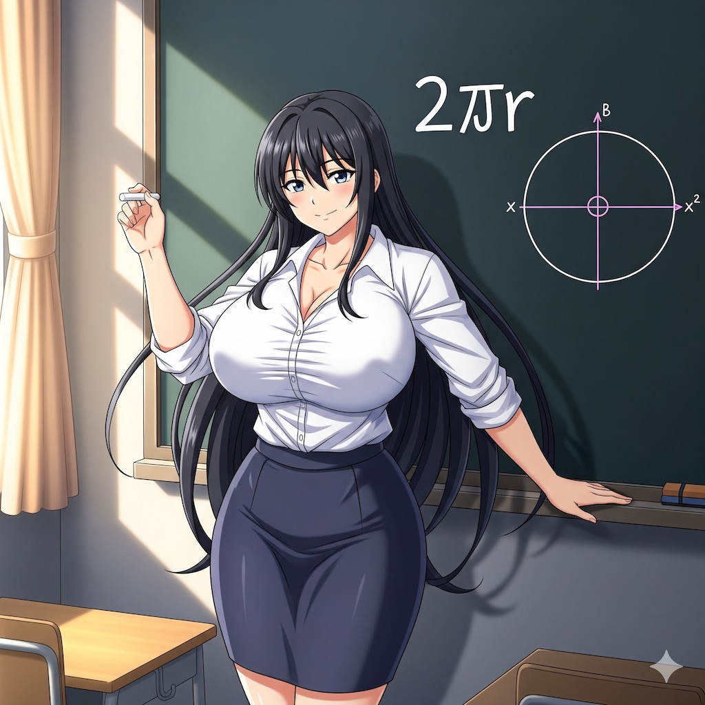 パイあーる女数学教師