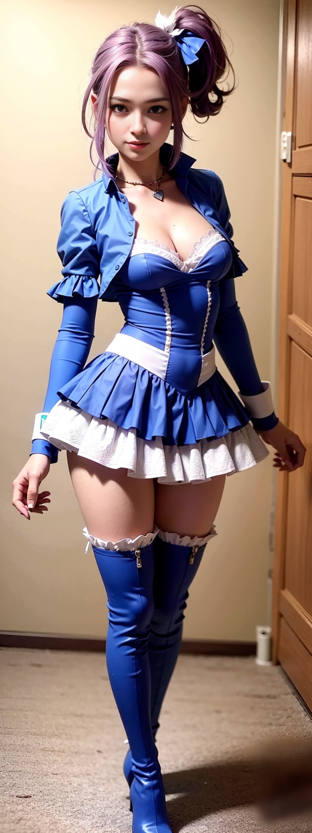 Curebeat's knee-high boots are beautiful#7