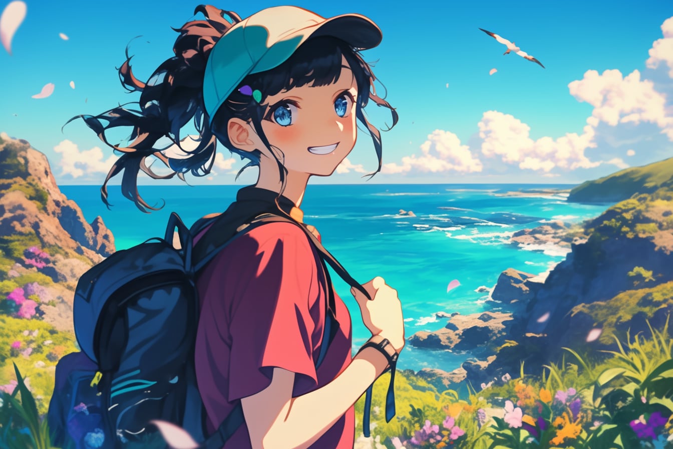 旅する少女130 | の人気AIイラスト・グラビア