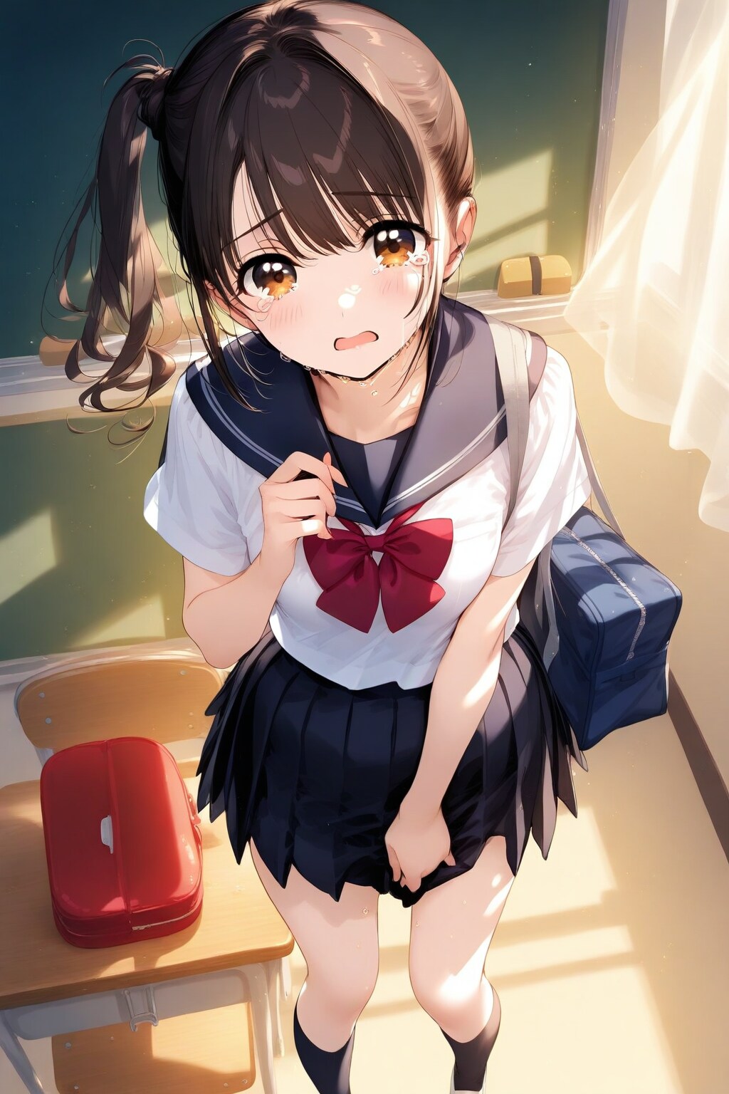 ゴメンナサイ。許して...。 | の人気AIイラスト・グラビア