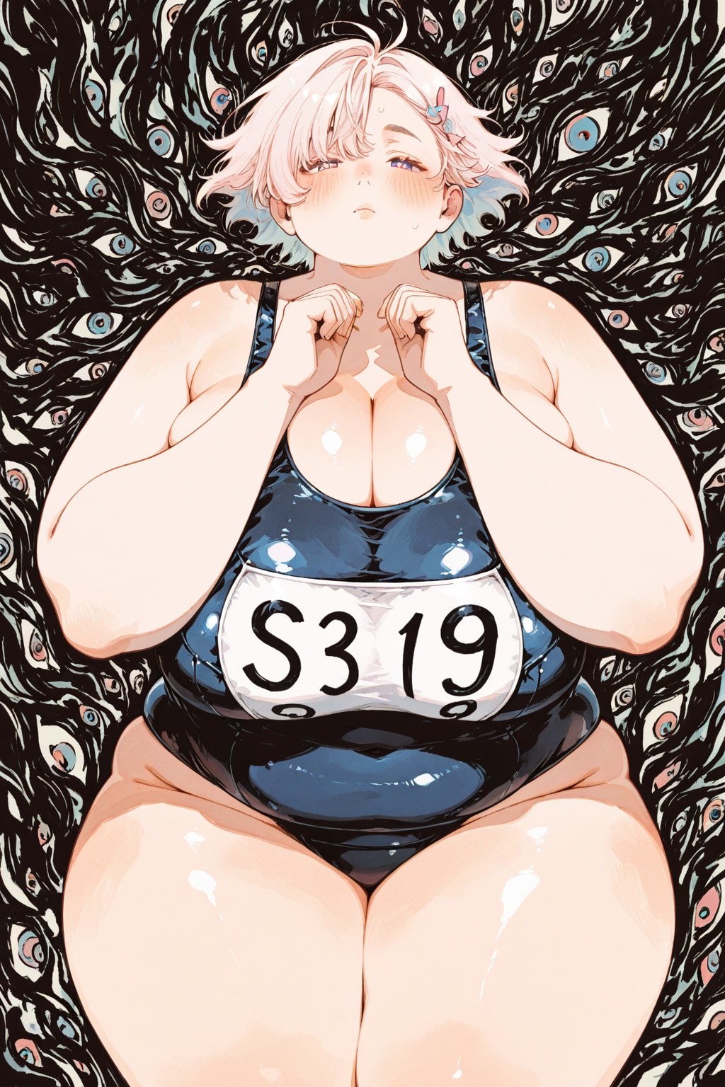 見られてる