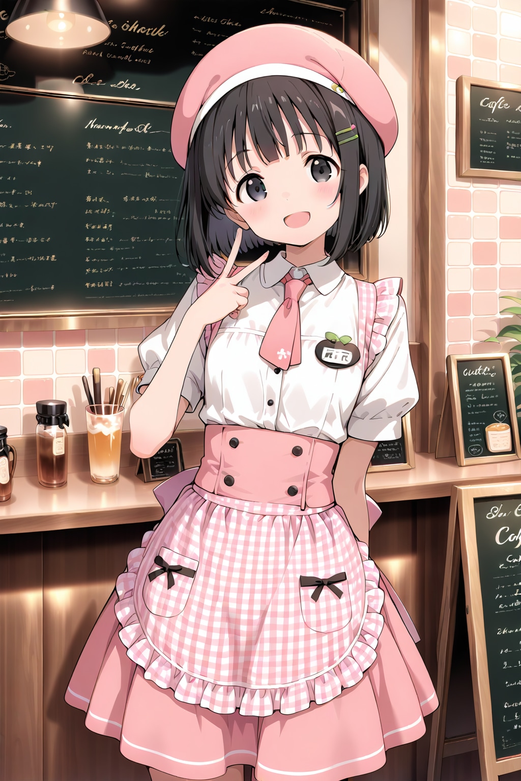 妹ちゃん✨カフェへようこそ‼️🥰☕️✨１２８ | の人気AIイラスト・グラビア